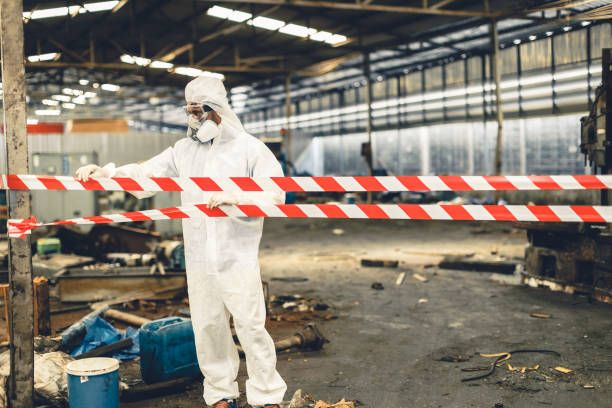 Professional Hoarding Cleanup technician working in Silver Creek, NY